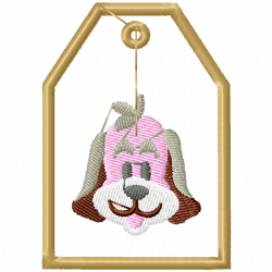 Dogs Embroidery Design 8 Dogs Embroidery Design 8